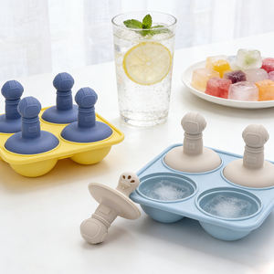 Moule à glaçons en silicone sans BPA, écologique, pour sucettes glacées et bâtonnets de crème glacée - Product Image 1
