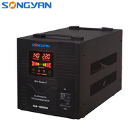Régulateur de tension automatique monophasé 10 kVA, stabilisateur, source d'alimentation à commutation, régulateur de précision de bureau, AVR