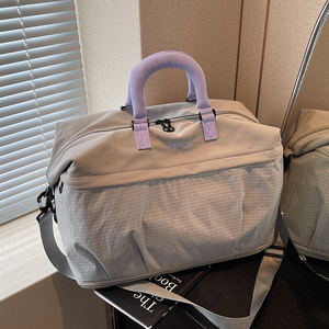 Bolsa <span class=keywords><strong>de</strong></span> <span class=keywords><strong>Viaje</strong></span> Deportiva Expandible <span class=keywords><strong>de</strong></span> Nailon con Cierre <span class=keywords><strong>de</strong></span> Cordón, Gran Capacidad, Ligera, para Viajes Cortos, Equipaje <span class=keywords><strong>de</strong></span> <span class=keywords><strong>Mano</strong></span> - Product Image 2