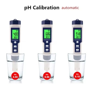 5 in 1 Waterproof Water Quality Tester 5 in 1 Digital <strong>TDS</strong>/EC/PH/Salinity/Temperature <strong>Meter</strong> for Food Processing - Product Image 2