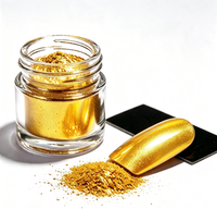 Poudre Métallique Jaune Prismatique Brillante GUANZUN pour Pulvérisation Certifiée de Boîtiers Électroniques 1kg Taille de Particules 5-100 Microns Durée de Vie 36 Mois