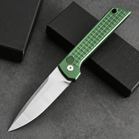 Couteau pliant en gros nouvellement conçu manche en aluminium couteau tactique d'autodéfense couteau de chasse de Camping en plein air OEM