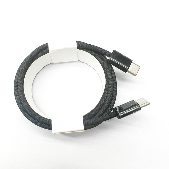60W USB C to USB C Cable Type C Woven Fast Charging Cable for iPhone