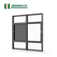 Ventanas Corredizas Lukliving Modernas de Gran Vista con Marco de Aleación de Aluminio de Alta Calidad, Doble Vidrio Templado, Aislamiento Térmico y Persianas Integradas