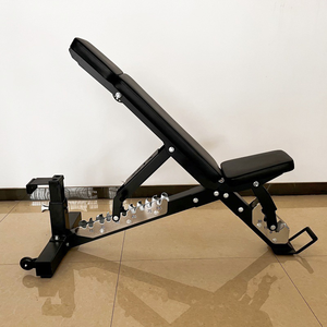 Professional Commercial Gym Workout <strong>Flat</strong> Weight <strong>Bench</strong> <strong>Incline</strong> <strong>Decline</strong> Dumbbell Sit up Adjustable <strong>Bench</strong> With Transport Wheels - Product Image 3