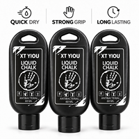 Craie liquide personnalisée avec logo ODM OEM pour la gym, la pole dance, le fitness, l'haltérophilie, séchage rapide, adhérence optimale, carbonate de magnésium
