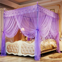 Nouveau Design Moustiquaire Princesse pour Décoration de Chambre, Taille Lit Simple