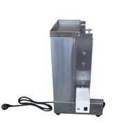 Machine à griller professionnelle en acier inoxydable pour kebab, doner, gyro, viande, poulet, shawarma, à gaz ou électrique, personnalisable en gros