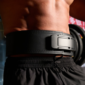 Cinturón de Levantamiento de Pesas de Cuero de Alta Calidad 2025, Cinturón de Levantamiento de Pesas con Palanca <span class=keywords><strong>para</strong></span> Entrenamiento en Gimnasio, Cinturón de Powerlifting de Cuero Vacuno - Product Image 5