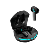 Écouteurs TWS Gaming BT5.4 Mode Jeu Stéréo HiFi Longue Autonomie Légers Intra-auriculaires pour PC Téléphone Commande en Gros
