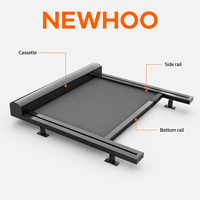 Système de protection solaire automatique Newhoo SR150 Skyline intégré, en métal, pour l'extérieur, avec pare-soleil, blocage des UV, pour véranda