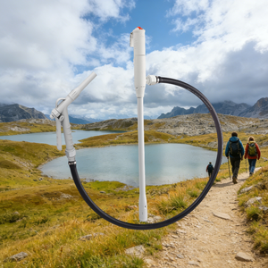 PEILI FN601MR Portable Low Pressure DC Motor Fuel Transfer Pump 3.2 GPM Flow Rate Manual Control OEM Battery Powered <b>Rubber</b> <b>Hose</b> - Product Image 6