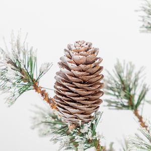 Co-Arts Wrap Pre Lit Snowy Miniature Christmas <b>Tree</b> - Product Image 5