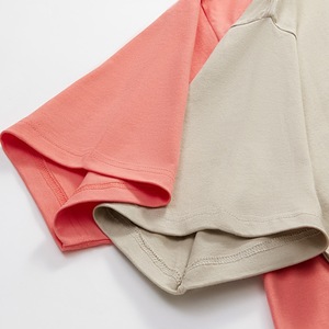 Nuove T-shirt da uomo in cotone 100% ad alta densità, traspiranti, moderne, da 250 g/m², modello corto. - Product Image 2
