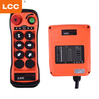Haute qualité LCC Q602 2 points à deux vitesses + 4 points bouton à vitesse unique télécommande de grue