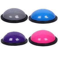 PVC + ABS Yoga demi-balle 46/58cm Anti-éclatement stabilité dôme balle d'exercice pour Gym & Fitness en gros