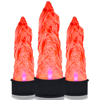 Luz de Efecto de Llama de Seda de Alta Calidad SHTX de 1.5M 1.8M 2M para Espectáculos de DJ, Fiestas, Discotecas, Llama Artificial, Luz de Fuego Falsa