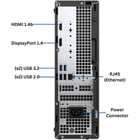 PC Desktop Barebone SFF OptiPlex 3000 Generasi ke-12, Bersih Tanpa Goresan, Grade A, Teruji Fungsional dan Beroperasi