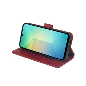 Étuis portefeuille en cuir à rabat de qualité supérieure pour téléphones <span class=keywords><strong>Samsung</strong></span> Galaxy A37 A57 A07 A27 – Coque antichoc avec portefeuille - Product Image 3