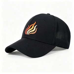 100% Polyester Relaxed Fit Adjustable Waterproof Lightweight Quick Dry 6 Panel Unstructured Blank Sports Cap Baseball <b>Hat</b> - Product Image 3