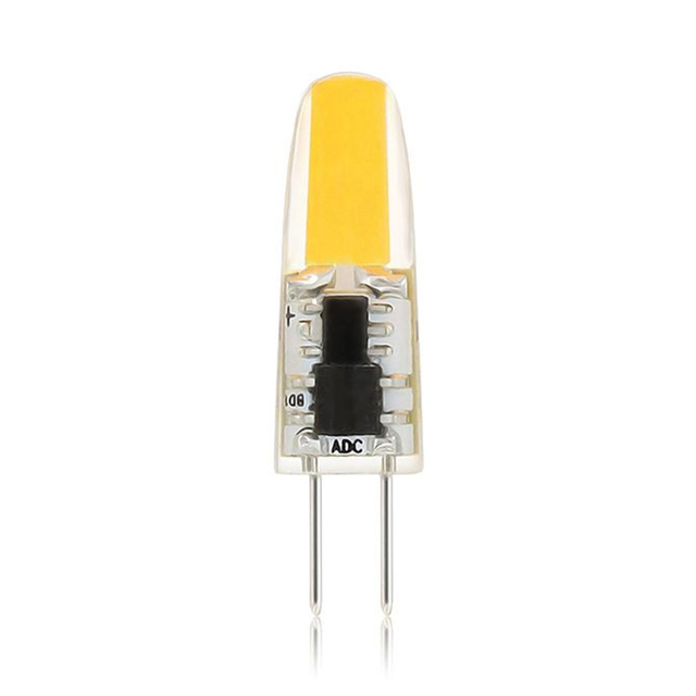 Silicone G4 LED Bulb Dimmable 1.6W 360 Degree 150-180LM AC DC 12V ETL CE RoHS 25000H 2-Year Warranty Office Use