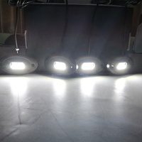 Nouveauté 2021 : Feux LED puissants et ultra-lumineux de couleur blanc pur pour le dessous de caisse et les roues des véhicules tout-terrain, camions, UTV, VTT et bateaux