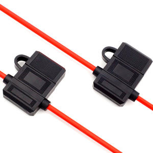 Встроенный в линию 12AWG автомобильный держатель предохранителя автомобильный аудио держатель предохранителя лезвие автомобильный держатель предохранителя с кабелем - Product Image 2