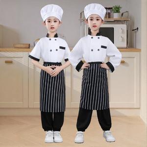 Halloween Navidad ropa carnaval ropa niños profesión uniforme carrera día traje chico Chef <span class=keywords><strong>disfraz</strong></span> - Product Image 3