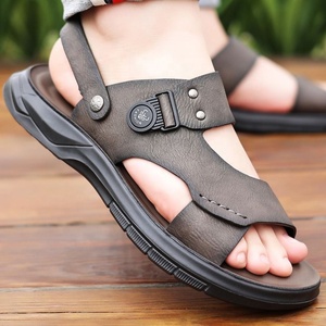 Sandalias Casuales de Verano para Hombre, Antideslizantes, con Suela Suave y Transpirable, Punta Abierta, Suela Exterior de PU, Entresuela de EVA, Forro Textil - Product Image 4