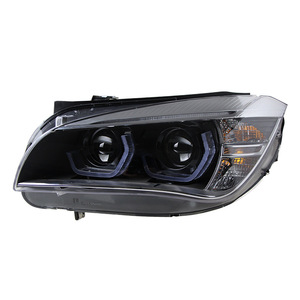 For X1 E84 2010-2015 <b>LED</b> <b>Headlight</b> Assembly Modification Daytime Running Spoon Eyebrow Dual Light Lens New Condition 6000k New L - Product Image 1