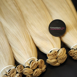 Export Quality Vietnamese Virgin Human Hair Genius Weft <b>Extensions</b> Double Drawn Remy Hair <b>Cheap</b> price - Product Image 1