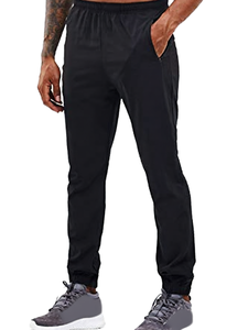 Men's Slim Chino <b>Pants</b> Lightweight Elastic Worsted Casual Business Trousers Drawstring Closure Straight Pattern Wholesale - Product Image 1