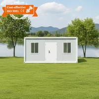 Maison mobile préfabriquée en conteneur d'acier de 20 et 40 pieds, modulaire, extensible et détachable