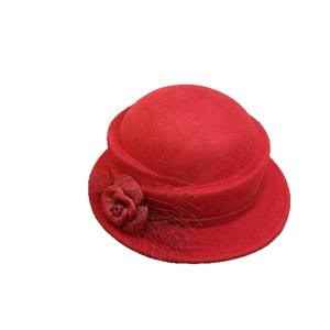 Recomendado por Little Red Book ~ Sombrero <span class=keywords><strong>de</strong></span> Bombín <span class=keywords><strong>de</strong></span> Lana 100% Elegante, Retro y <span class=keywords><strong>de</strong></span> Lujo Ligero <span class=keywords><strong>para</strong></span> Mujer, Sombrero <span class=keywords><strong>de</strong></span> Ala Ancha <span class=keywords><strong>de</strong></span> Moda <span class=keywords><strong>para</strong></span> Invierno - Product Image 1