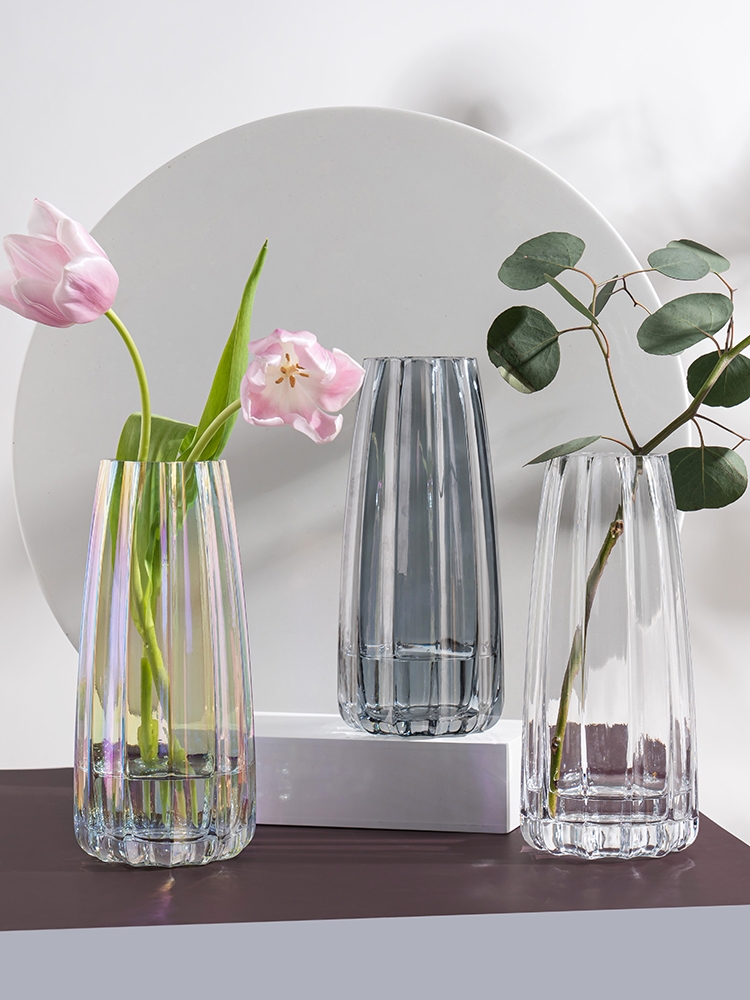 Factory Produced Wholesale Glass Luxury Vase Glass