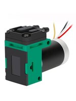 Micro-pompe à diaphragme sans balais 24V/12V sans huile pour l'échantillonnage et l'analyse de gaz, petite pompe à air Pengpu