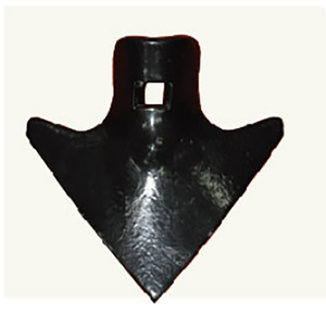 พลั่วไถปลายสำหรับเครื่องเพาะปลูกชิ้นส่วนเครื่องจักรกลการเกษตรปรับแต่งได้ LJ-17Good - Product Image 3