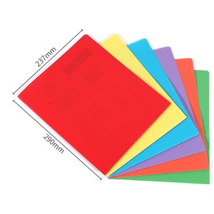 Porte-documents A4 en PP à deux poches, dossier en plastique robuste avec emplacement pour cartes de visite, pour organiser les papiers du bureau ou de l'école - Product Image 2