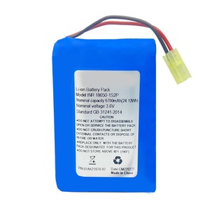 3.7V 7.4V 12V 16.8V 42V 48V 2Ah 2.5ah 3Ah 18650 1s2p 2s3p 7s8p ODM có thể sạc lại pin <span class=keywords><strong>li</strong></span>-<span class=keywords><strong>ion</strong></span> cho các thiết bị y tế BSCI nhà máy - Product Image 4