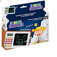 Calculatrice intelligente pour la formation mathématique, tablette d'écriture effaçable, jouet pour enfants, planche à dessin LCD pour enfants