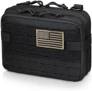Bag Tactical Military Custom Small Tool Organizer First Aid Utility Compact EDC Gear Bag Medical Chest Bag Molle Admin Pouch Tactical Bag