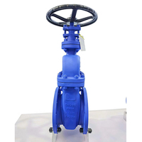 Vanne à opercule en acier moulé haute température à tige montante WCB, PN16 PN25 PN40 PN63 PN100, extrémité à bride, flexible, à opercule boulonnée