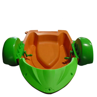 Bateau gonflable à manivelle double rame en PE épaissi, écologique pour piscines, assurant une navigation stable et un équilibre optimal.