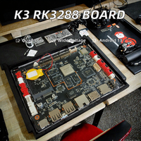 Carte de développement Lion-tron K3 RK3288 64 bits Quad-Core Android 13 Décodage 4K SBC LVDS/MIPI Contrôleur industriel