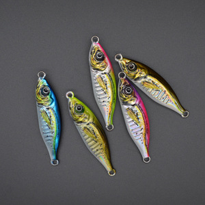 Señuelos luminosos de pesca lenta, anzuelos de pesca lenta, Micro Plantilla de Metal, 20g/30g/40g/60g/80g - Product Image 5