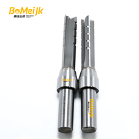 BoMeiJK TCT Fraise à rainurer 3 dents hélice 45° en carbure pour MDF, bois dur, panneaux de particules, contreplaqué - OEM/ODM