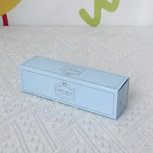 KinSun blu Macaron scatole di imballaggio di colore personalizzato scatola di biscotti da Dessert o contenitore per muffin Macaron ciambella Mini biscotti