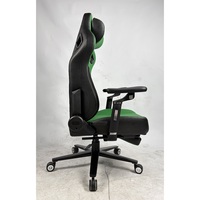 Chaise de jeu XL Kaiser PRO Series Premium avec accoudoirs 5D et coussin de tête magnétique, design brodé cool, chaise de course pour ordinateur