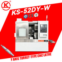 Hochpräzise CNC-Drehmaschine KS-52DY-W für Metallbearbeitung in Industrieanwendungen