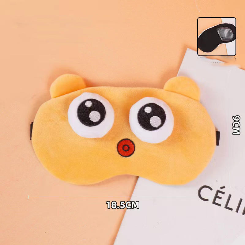 Black and white eyes